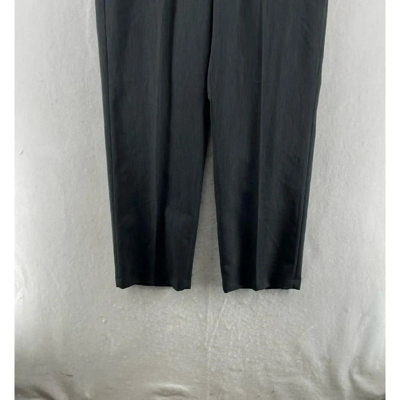 Kenneth Cole Reaction Dress Pants Men Sz 36Wx30L Dark Gray Slacks Textured Stria - Picture 7 of 12